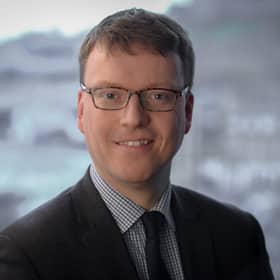 David Kirchin, head of Scotland at Addleshaw Goddard, says progress north of the Border 'has exceeded all expectations over the past five years'. Picture: Renzo Mazzolini Photography.