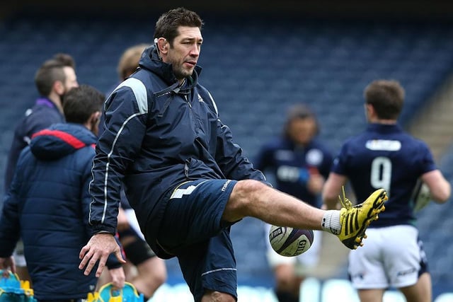 Also joint 10th on the Scotland all-timer list is Nathan Hines. His 77 appearances at lock came between 2000 and 2011.