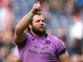 Along with Jack Dempsey, made most carries - 13 - of any Scotland player. Lung-busting effort before making way for Rory Sutherland on 59 minutes. 7