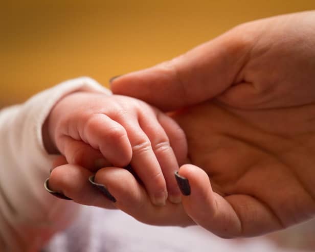 A Healthcare Improvement Scotland review found there were 135 neonatal deaths – those which occur within 28 days of birth – in Scotland between April 2021 and March 31 2022. Picture: Dominic Lipinski/PA Wire