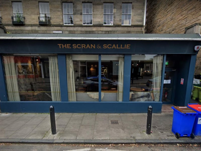 Everybody is welcome at Comely Bank's Scran & Scally, and those with four legs can expect free treats and water.