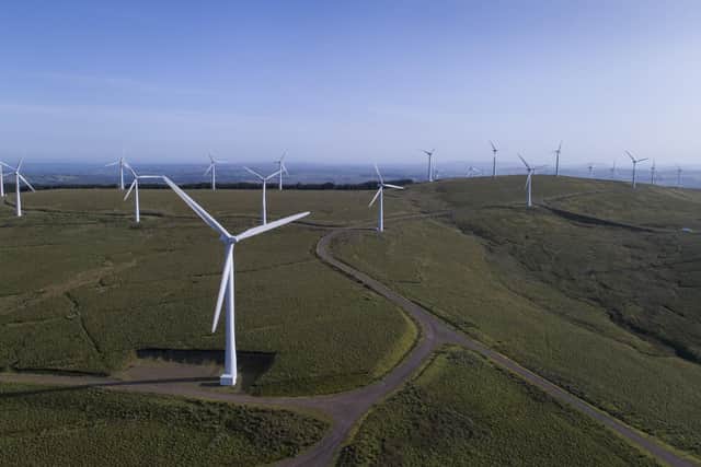 Hagshaw Hill began operation in 1995 with 26 turbines and a capacity of 16MW – in its new incarnation, the repowered scheme will have the ability to produce more than 79MW with just 14 bigger and more powerful rotors