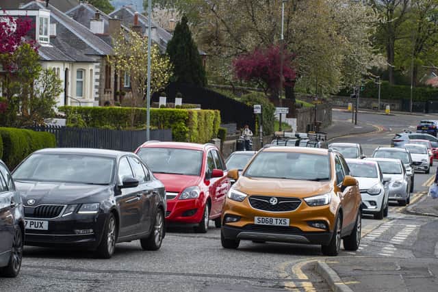 Edinburgh plans to cut traffic by 30 per cent by 2030. Picture: Lisa Ferguson