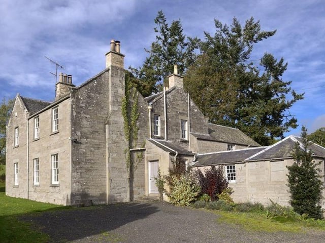 Majestic C-Listed manse set in sweeping garden grounds in a picturesque location in the rural village of Aberdalgie, to the south of Perth. Offers Over £695,000 - UNDER OFFER.