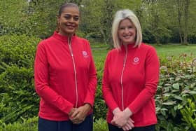 Award-winning consultant Julia Regis and Sky Sports Golf presenter Sarah Stark joined England Golf's board at its AGM at Woodhall Spa. Picture: England Golf