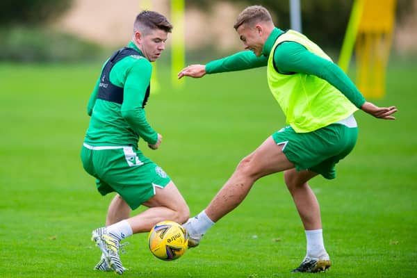 Kevin Nisbet and Ryan Porteous are both reportedly the subject of offers. Picture: SNS