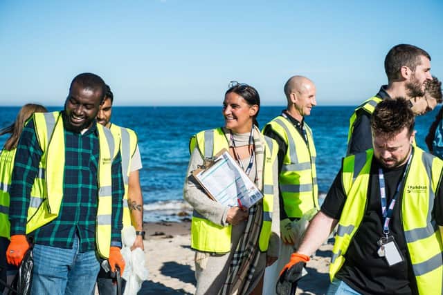The nationwide event saw thousands of volunteers across the UK flock to the shores