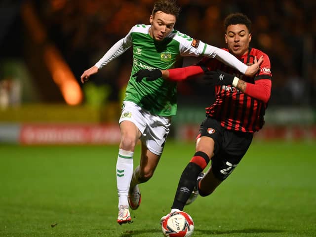 Morgan Rogers is currently on loan at Bournemouth.
