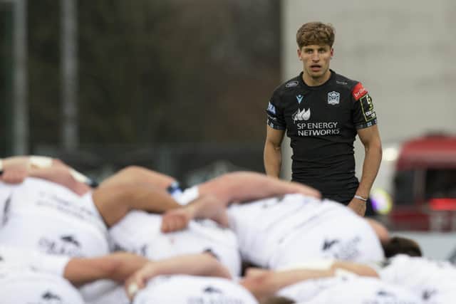 Domingo Miotti will start at stand-off for Glasgow Warriors in the EPCR Challenge Cup final.  (Photo by Craig Williamson / SNS Group)