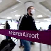 A strike could cause problems getting through security at Edinburgh Airport. Picture: Lisa Ferguson