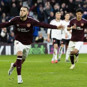 Jorge Grant was spot-on for Hearts when asked to assume penalty duties.
