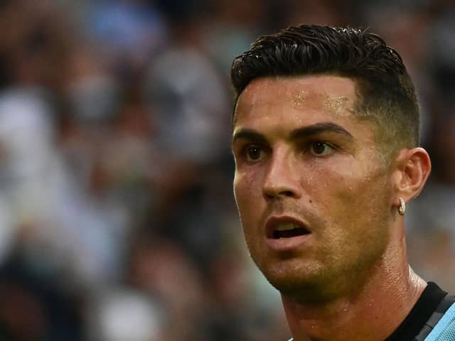 Cristiano Ronaldo is leaving Juventus with a return to Man Utd potentially on the cards (Photo by MIGUEL MEDINA/AFP via Getty Images)