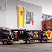 Tennent's, which is brewed at the Wellpark brewery in Glasgow, is Scotland's biggest selling lager brand. Picture: Andy Buchanan