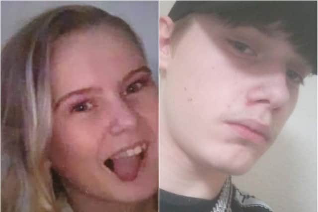 Police release appeal to help trace two teenagers who have been reported missing and are thought to be together.
