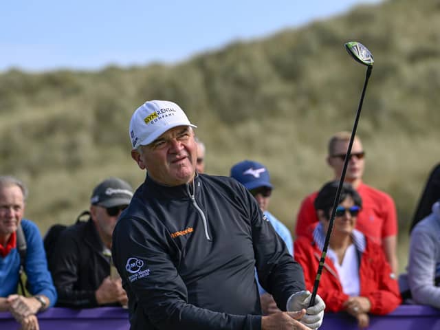 Tartan Pro Tour comissioner Paul Lawrie is looking forward to playing in the Montrose Links Masters presented by Gym Rental Company. Picture: Phil Inglis/Getty Images.