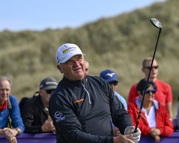 Tartan Pro Tour comissioner Paul Lawrie is looking forward to playing in the Montrose Links Masters presented by Gym Rental Company. Picture: Phil Inglis/Getty Images.