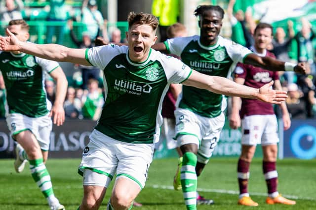 Hibs defeated Hearts 1-0 the last time the teams met back in April.