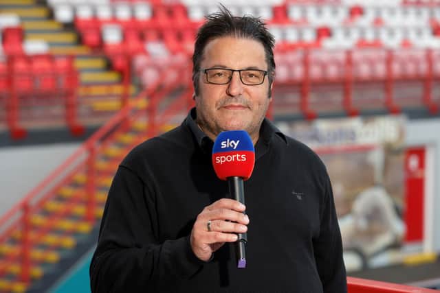 Ian Crocker is Sky's man at the mic for today's Old Firm clash