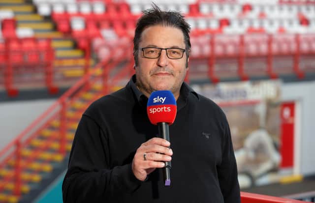 Ian Crocker is Sky's man at the mic for today's Old Firm clash