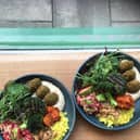 Falafel plates at Susie's
