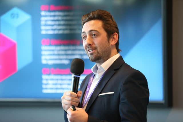 Colin Frame, CEO and founder of Edinburgh-based Stellar Omada. Picture: Alistair Pryde