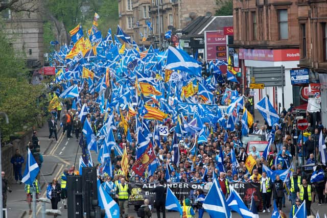 Scottish independence support has been shown to be at joint record high levels