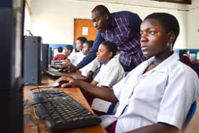 Schoolchildren in Malawi are learning computer skills thanks to the Edinburgh-based charity.