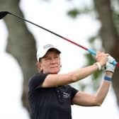 Catriona Matthew in action during the recent US Senior Women's Open at Brooklawn Country Club in Fairfield, Connecticut. Picture: Rich Schultz/Getty Images.