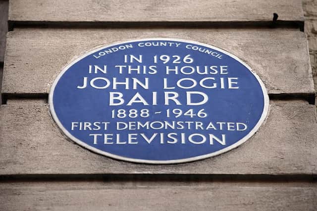 Scotland's mark on modern life includes John Logie Baird's key role in inventing the television. Picture: Oli Scarff/Getty Images.