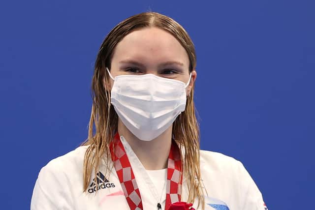 Shaw on the podium after he success in Tokyo.