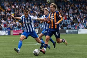 Rangers and Kilmarnock do battle at Ibrox this afternoon.
