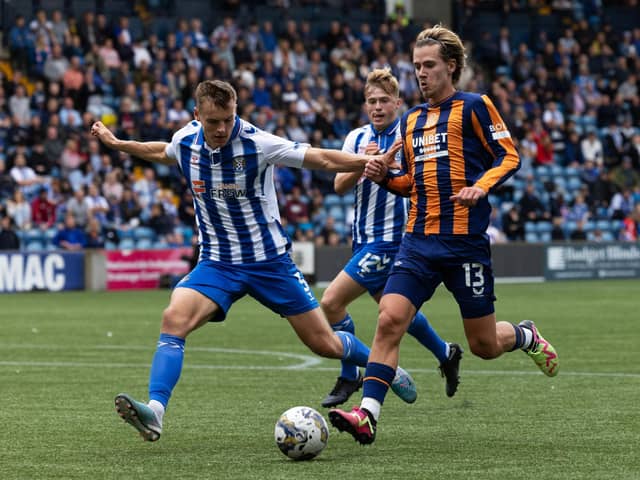 Rangers and Kilmarnock do battle at Ibrox this afternoon.