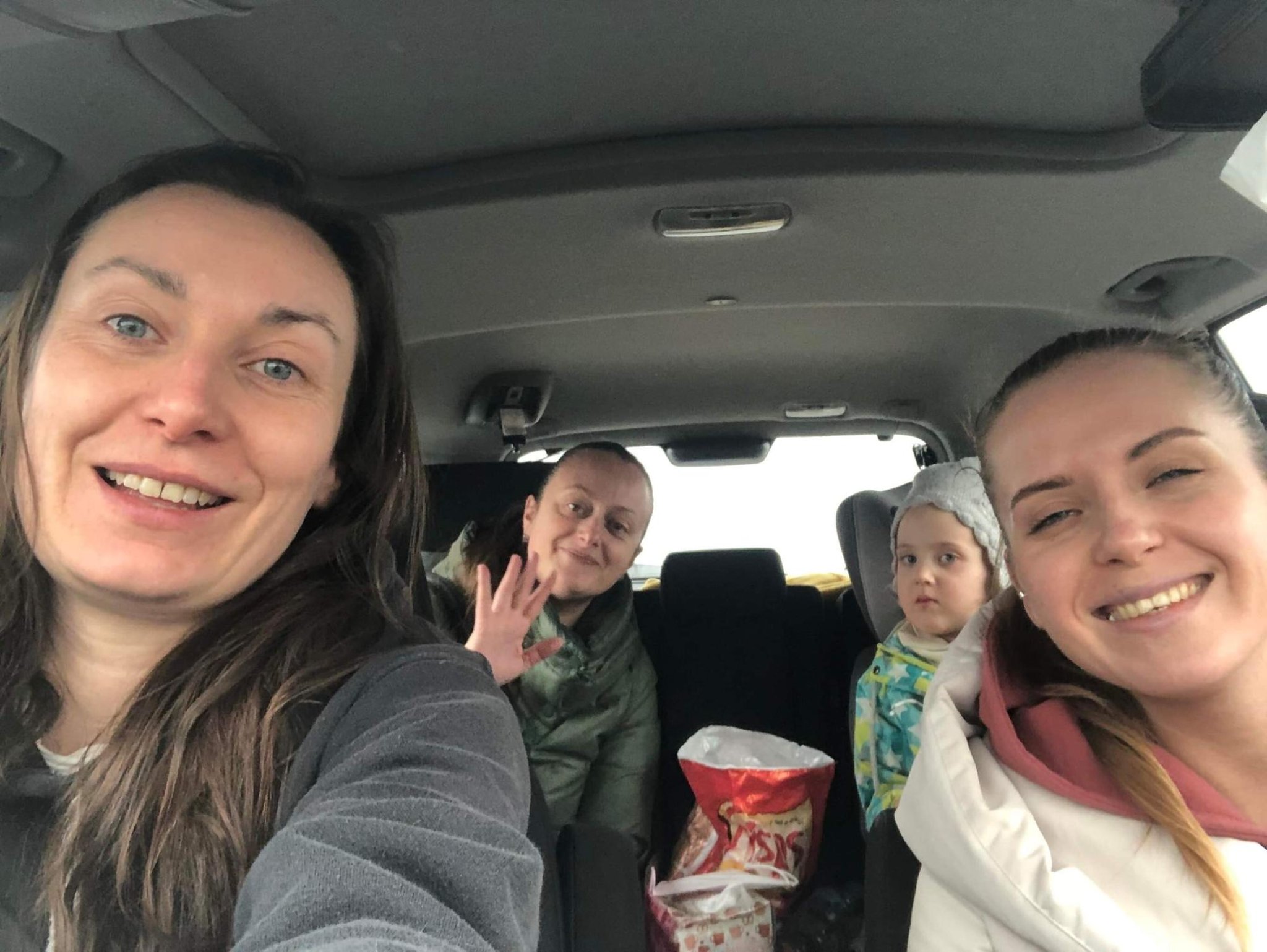 Scottish woman uses parents’ car to drive Ukrainian refugees to safety