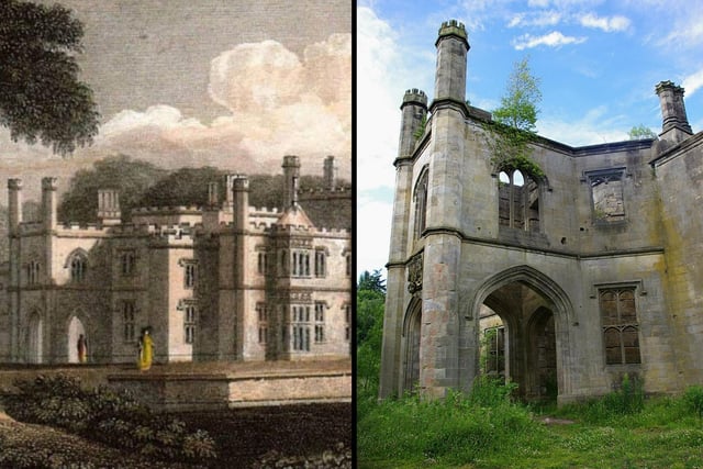 George Murray, the 5th Earl of Dunmore, commissioned William Wilkins to build this estate in 1820 and it was completed in 1825. The Murrays eventually abandoned the building in 1911. The location, found in Falkirk, was used in the first episode of Outlander as the field hospital where Claire treats wounded soldiers.