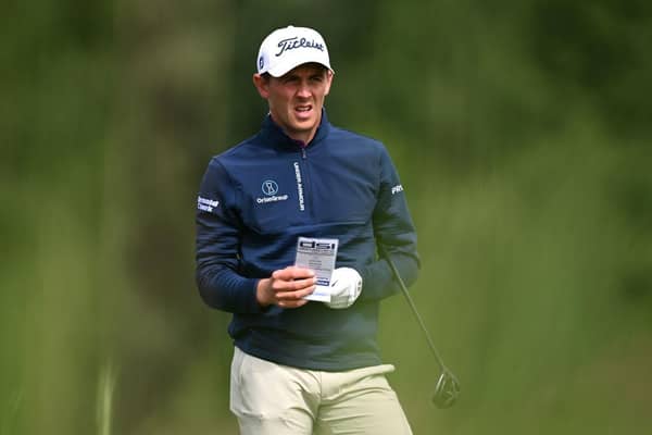 Grant Forrest pictured during the recent Porsche European Open at Green Eagle Golf Course in Hamburg. Picture: Stuart Franklin/Getty Images.