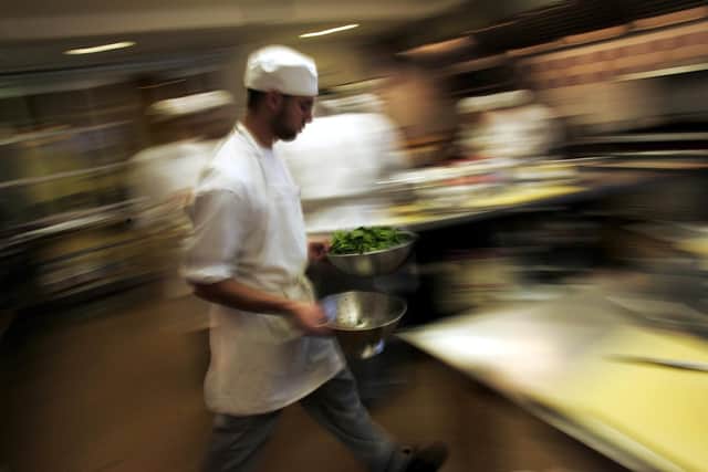 Many restaurants are struggling to find staff and cope with demand. Picture: Chris Hondros/Getty