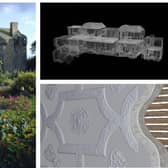 Kellie Castle and the 3D imaging of its historic ceilings (Pics: Brian Chapple /National Trust for Scotland)