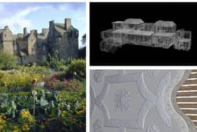 Kellie Castle and the 3D imaging of its historic ceilings (Pics: Brian Chapple /National Trust for Scotland)