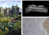 Kellie Castle and the 3D imaging of its historic ceilings (Pics: Brian Chapple /National Trust for Scotland)