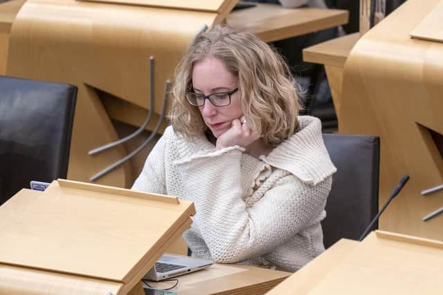 Scottish Green Party co-leader Lorna Slater looks set to blame Westminster over the looming collapse of the deposit return scheme (Picture: Jane Barlow/PA)