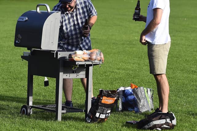 Visiting the neighbours for a BBQ in the garden could be allowed in Scotland from next week