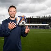 New Edinburgh coach Mike Blair at the club's stadium which boasts an artificial playing surface. Picture: Paul Devlin/SNS