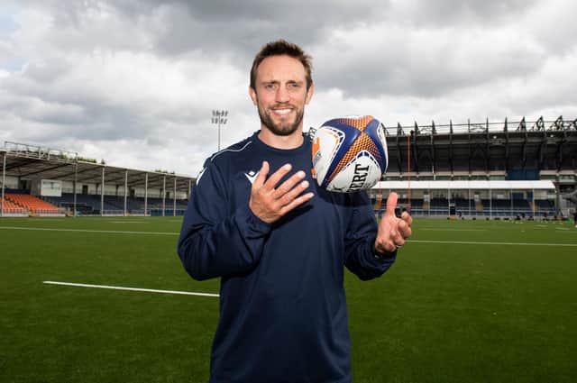 New Edinburgh coach Mike Blair at the club's stadium which boasts an artificial playing surface. Picture: Paul Devlin/SNS