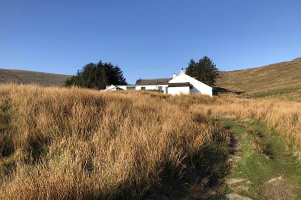 The Mosedale Cottage bothy in the Lake District. Pic: PA Photo/Tom Chesshyre.