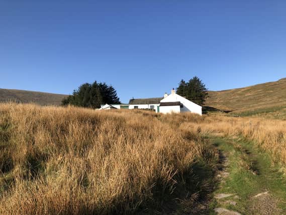 The Mosedale Cottage bothy in the Lake District. Pic: PA Photo/Tom Chesshyre.
