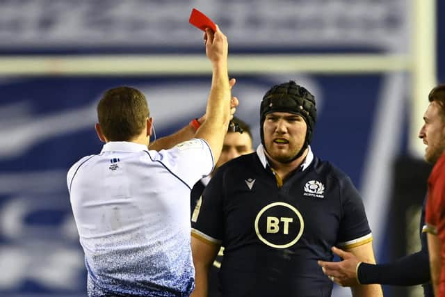 Ryan Wilson believes Zander Fagerson was unlucky to be sent off and there was nothing malicious in his challenge. Picture: Paul Devlin/SNS