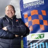 WP Nel is pictured at the DAM Health Stadium after signing a one-year contract extension with Edinburgh. (Photo by Ewan Bootman / SNS Group)