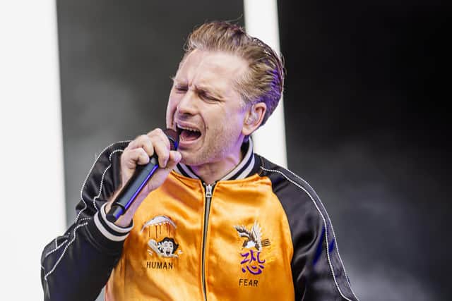 Alex Kapranos of Franz Ferdinand
