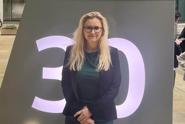 Emilia Gordon - the first graduate of the Kirk Murdoch Scholarship - is now a trainee at legal giant Pinsent Masons.