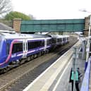 Emergency services attended at Polmont Railway Station earlier today after a person was struck by a train (Picture: Michael Gillen, National World)